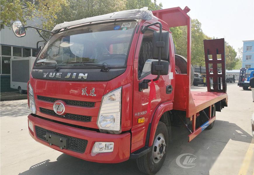 躍進(jìn)藍(lán)牌平板運(yùn)輸車(chē)（60-75型號(hào)挖機(jī)）